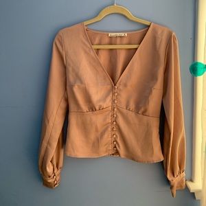 NWOT Pink Abercrombie Top